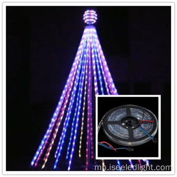 DMX Христийн Мэндэлсний Баярын чимэглэсэн тууз пикселийн LED соронзон хальс 12V